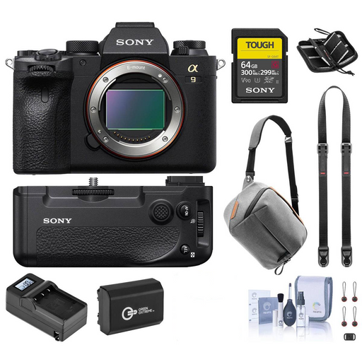 Sony Alpha a9 II Mirrorless Digital Camera Body, Bundle with Battery Grip