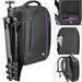 Altura Photo DSLR Camera and Mirrorless Backpack Bag by Altura Photo for Camera and Lens (The Light Traveler Series)