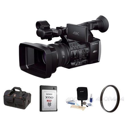 Sony FDR-AX1 Digital 4K Video Camcorder with Basic Accessory Bundle