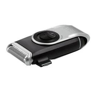 Braun Travel Cordless Mens Electric Shaver Silver Series M90 Razor M-90