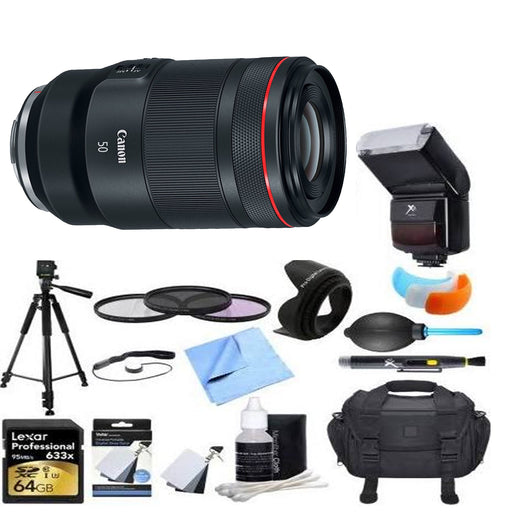 Canon RF 50mm f/1.2L USM Lens USA With Ultimate Accessory Bundle