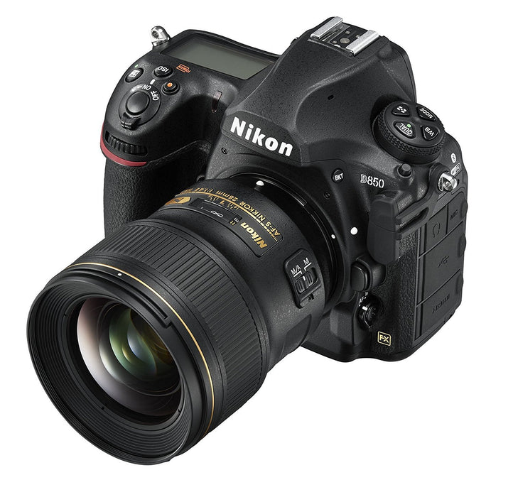 Nikon D850 FX-format Digital SLR Camera Body w/ Nikon AF-S NIKKOR 28mm f/1.4E ED f/1.4-16 Fixed Zoom Camera Lens