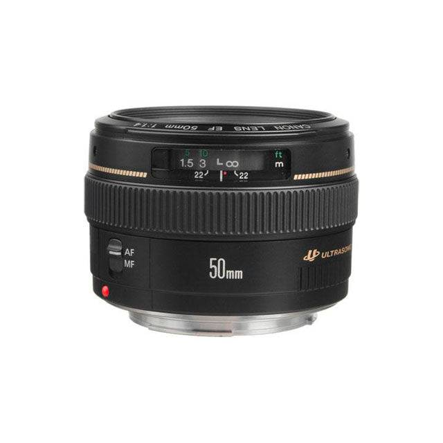 Canon 50mm f/1.4 EF USM Lens