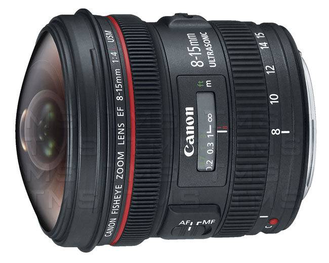 Canon EF 8-15mm f/4L Fisheye USM Lens