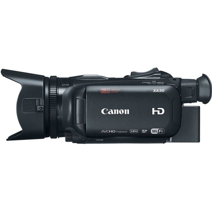 Canon XA30 HD Professional Video Camcorder + Kit with 128GB Memory + More