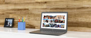 HP - 14 Chromebook - Intel Celeron - 4GB Memory - 64GB eMMC - Chalkboard Gray