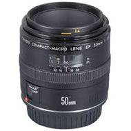 Canon 50mm f/2.5 EF Macro Autofocus Lens