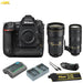 Nikon D5/D6 DSLR Body (Dual XQD & CF Slots) w/24-70mm f/2.8E & 70-200mm f/2.8E Lenses