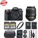 Nikon D7100 Digital SLR Camera 24.1MP with 18-55mm VR + Ultra Savings Bundle! NIKD71001855KKA