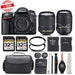 Nikon D7100 DSLR Camera ||Nikkor 18-140mm VR Lens ||55-300mm VR - Save Big Kit, Black