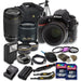 Nikon D810 Digital SLR Camera with 18-55mm f/3.5-5.6G VR II Lens + Nikon AF Zoom-NIKKOR 70-300mm f/4-5.6G Lens + Wideangle Lens + Telephoto Lens