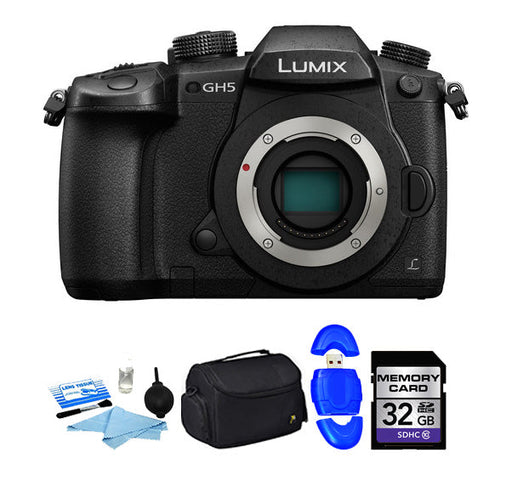 Panasonic Lumix DC-GH5 Mirrorless Micro Four Thirds Digital Camera STARTER KIT