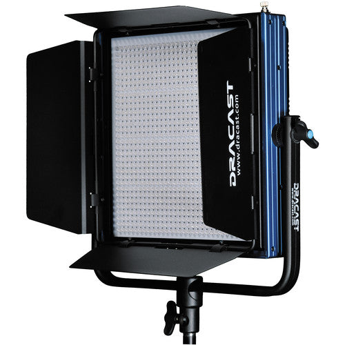 Dracast LED1000 Pro Bi-Color LED 3-Light Kit with V-Mount Battery Plates and Stands