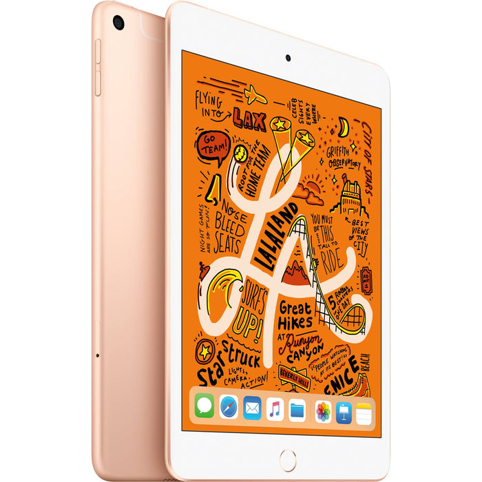 Apple 7.9&quot; iPad Mini (Early 2019, 64GB, Wi-Fi 4G LTE, Gold)