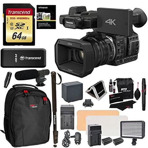 PANASONIC HC X1000 4K-60P/50P Camcorder Deluxe Bundle