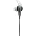 Bose SoundSport In-Ear Headphones with Inline Microphone for Apple Devices, Charcoal Black