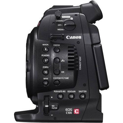 Canon EOS C100 Cinema EOS Camera with Dual Pixel CMOS AF (Body Only)