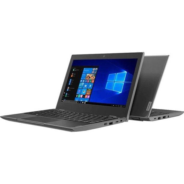 Lenovo 100e 11.6&quot; HD Notebook - AMD Core 3015e 1.20 GHz - 4GB RAM - 64GB eMMC - Webcam - Windows 10 Pro Education