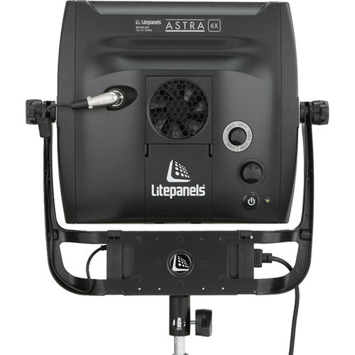 Litepanels Astra 6X Traveler Bi-Color Duo 2-Light Kit with Gold Mount Battery Brackets