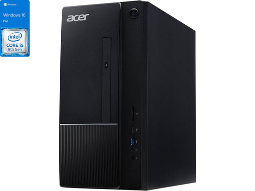 Acer TC Desktop, Intel Core i5-9400 Upto 4.1GHz, 8GB RAM, 512GB NVMe SSD, DVDRW, HDMI, VGA, Wi-Fi, Bluetooth, Windows 10 Pro