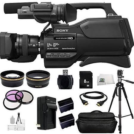 Sony HXR-MC2500 HXRMC2500 Shoulder Mount AVCHD Camcorder w/ 8GB Bundle