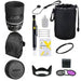 Nikon AF DC-Nikkor 105mm f/2D Telephoto Lens Travel Bundle