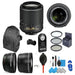 Nikon AF-S DX NIKKOR 55-200mm f/4-5.6G ED VR II Lens Professional Bundle