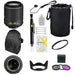 Nikon AF-S DX NIKKOR 55-200mm f/4-5.6G ED VR II Lens Starter Bundle