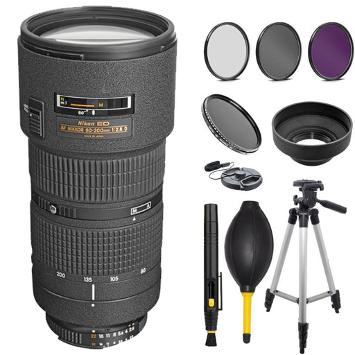 Nikon AF Zoom-NIKKOR 80-200mm f/2.8D ED Lens Filter Bundle