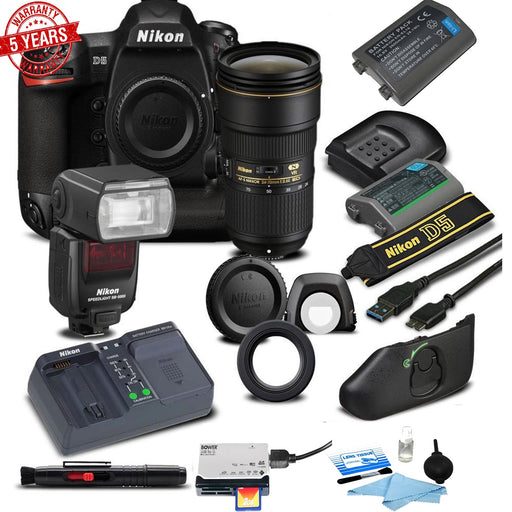 Nikon D5/D6 DSLR Camera (Body Only, Dual XQD Slots) w/ Nikon AF-S NIKKOR 24-70mm f/2.8E ED VR Supreme Bundle