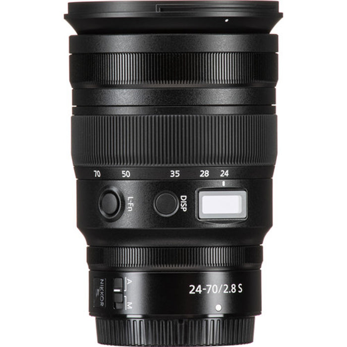 Nikon NIKKOR Z 24-70mm f/2.8 S Lens and Tripod