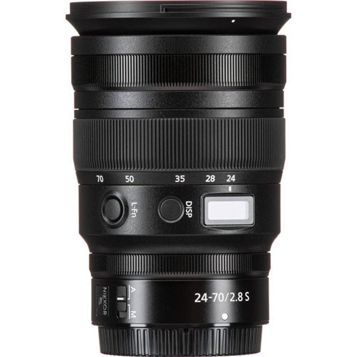 Nikon NIKKOR Z 24-70mm f/2.8 S Lens with SD Memory Card