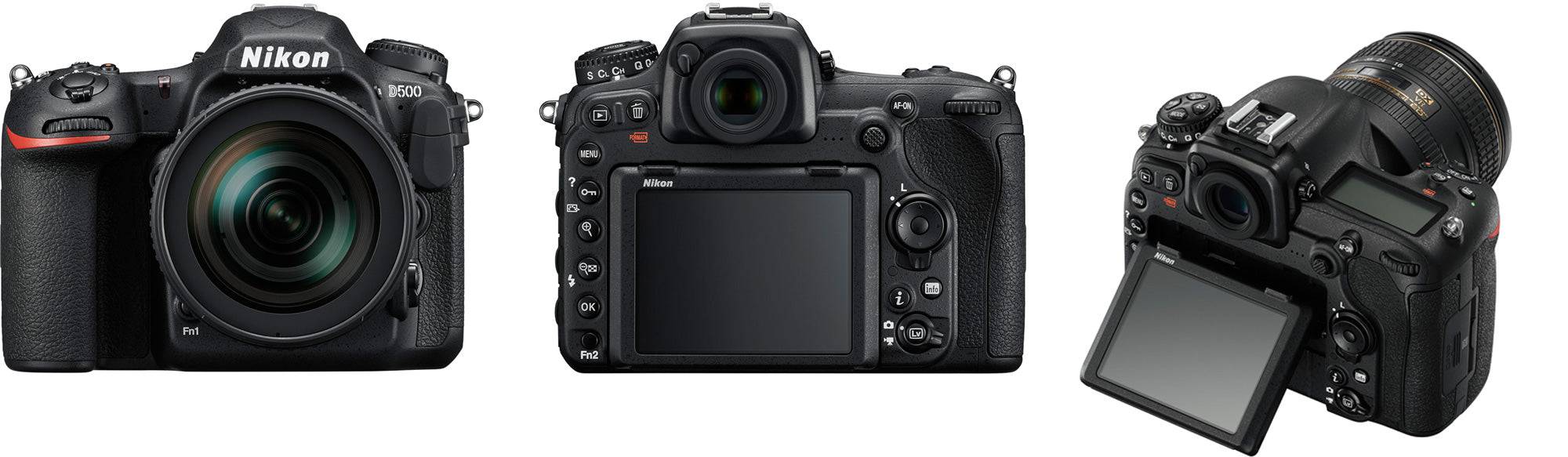 Nikon D500 DSLR Camera with 16-80mm Lens