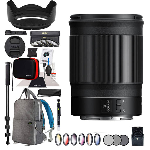 Nikon NIKKOR Z 85mm f/1.8 S Lens Accessory Deluxe Bundle