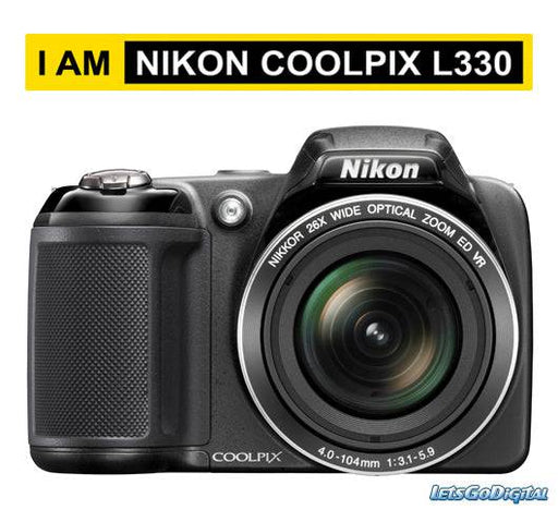 Nikon Coolpix L330 Digital Camera (Black)