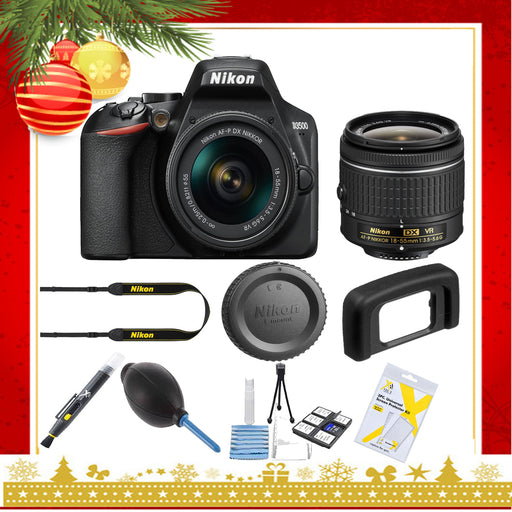 Nikon D3500 DSLR Camera with 18-55mm Lens & Cleaning Kit