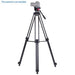 NJA Professional Video Tripod System-67 Inch Professional Heavy Duty Aluminum Tripod