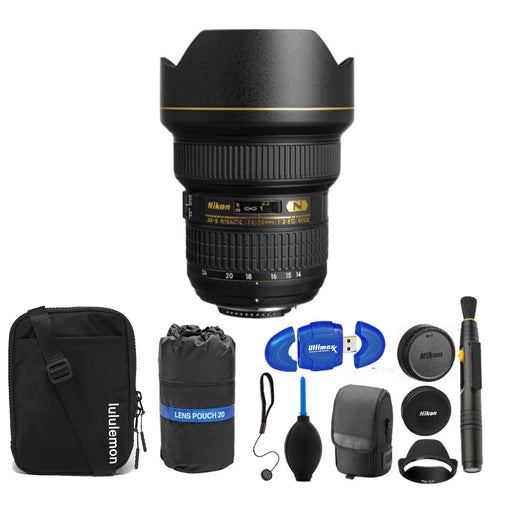 Nikon AF-S NIKKOR 14-24mm f/2.8G ED Lens w/ Professional Cleaning Kit