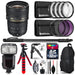 Nikon AF-S NIKKOR 18-35mm f/3.5-4.5G ED Lens Flash Bundle