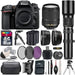 Nikon D7500 DSLR Camera with 18-140mm Lens &amp; 500mm Preset Lens | Spare Battery Bundle