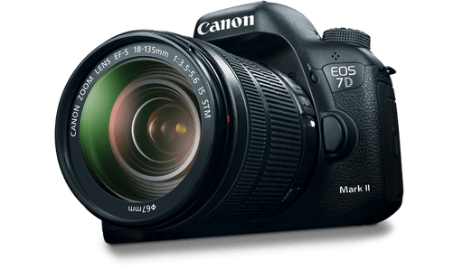 Canon EOS 7D Mark II DSLR Camera with 18-135mm Lens