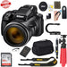 Nikon Coolpix P1000 16MP 125x Super-Zoom Digital Camera + 64GB Accessory Kit