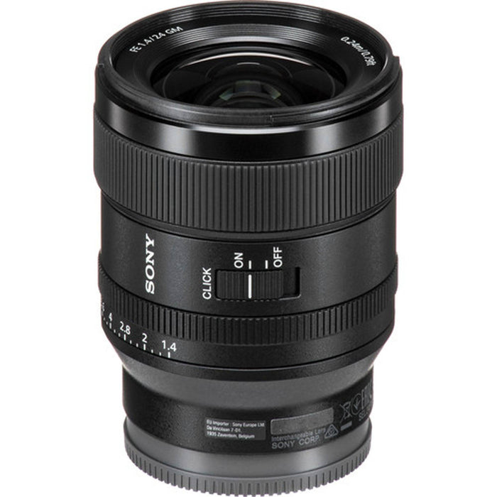 Sony FE 24mm f/1.4 GM Lens with Free SD Memory Card