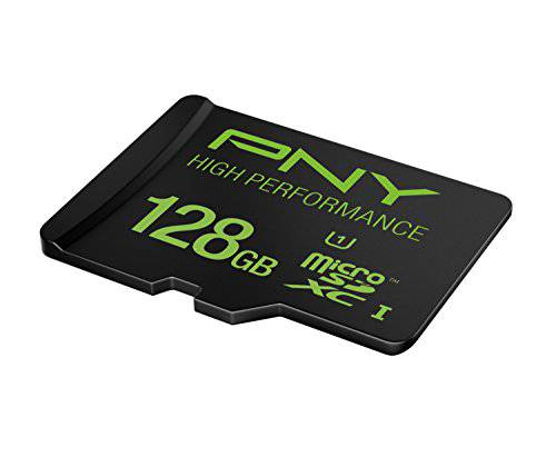 PNY Technologies 128GB High Performance UHS-I microSDXC Memory Card (U1, Class 10)