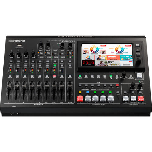 Roland VR-50HD MK II Multi-Format AV Mixer with USB 3.0 Streaming