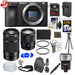 Sony Alpha a6500 4K Wi-Fi Digital Camera Body with 16-70mm f/4 &amp; 55-210mm Lenses Deluxe Bundle