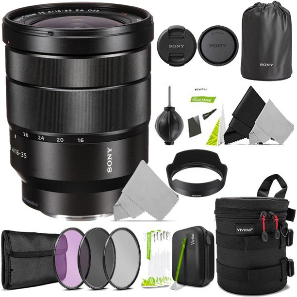 Sony Vario-Tessar T* FE 16-35mm f/4 ZA OSS E-Mount Lens + Premium Bundle