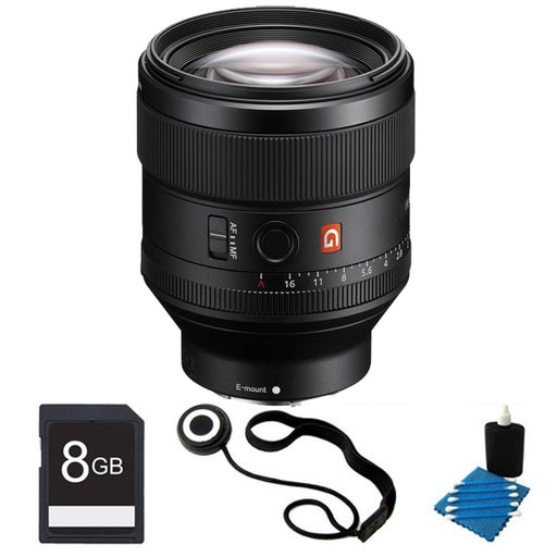 Sony FE 85mm f/1.4 GM Lens Basic Bundle