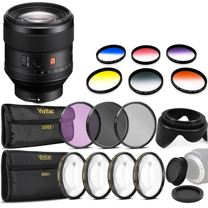 Sony FE 85mm f/1.4 GM Lens Filter Bundle