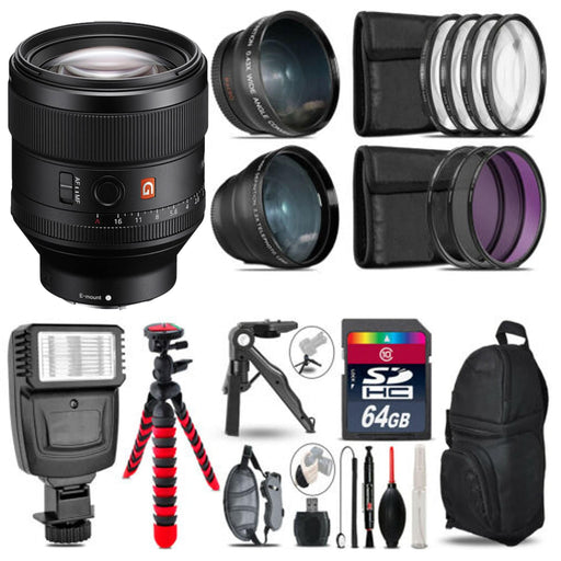 Sony FE 85mm f/1.4 GM Lens Mega Bundle